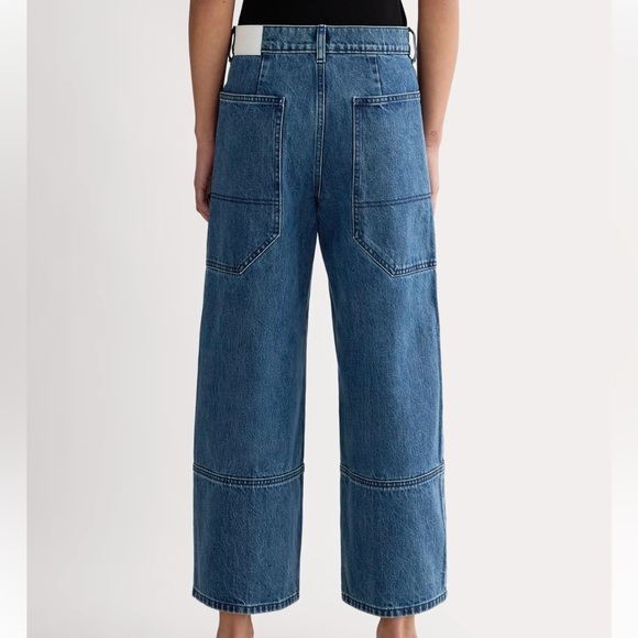 Everlane Women's Way-High® Gardener Cropped Jean in Diamond Stone, Size 25 - Picture 4 of 10